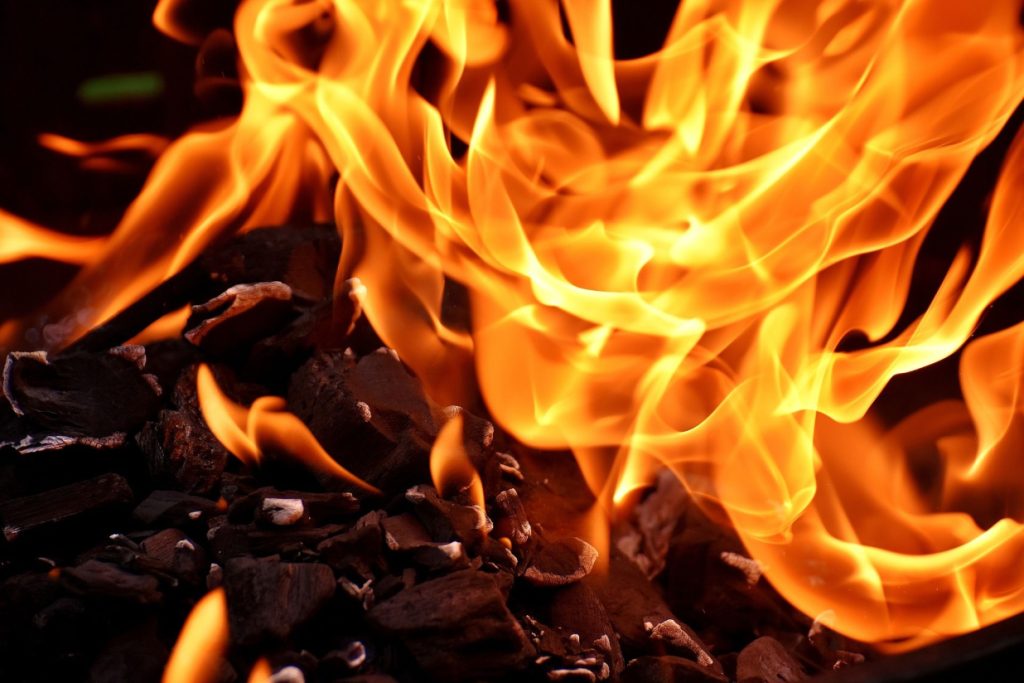 Flammes de feu