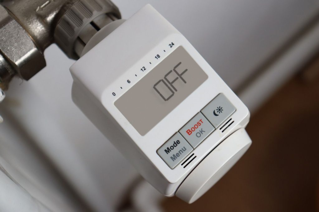 Chauffage éteins